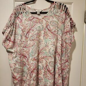 Women's plus size CJ Banks short-sleeve shirt